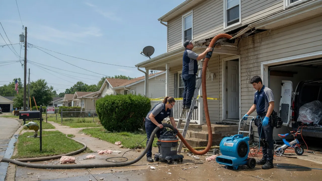 Water Damage Restoration in Dryfork, WV near me